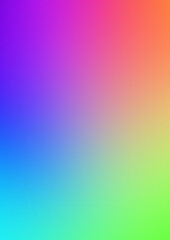 Rainbow colors abstract background digital. Texture smooth and blurred gradient brilliant backdrop. Easy editable soft colored banner template. New design for your web apps	
