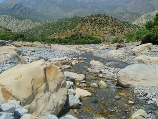 Sulaiman Mountain Range.

This region is located near the mountain Takht-e-Sulaiman (3,487 m) which dominates surrounding areas. Hilly area provides a lovely view and moderate climate in the Summer.