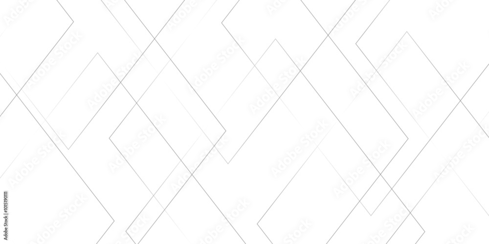 Poster abstract seamless random geometric white, gray square lines pattern on a transparent background desi