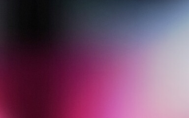 Abstract blue and pink light liquid background. Gradient mesh effect bright color blend. Blurred colorful mix fluid and grain grunge texture gradation, vector noise blur abstract background
