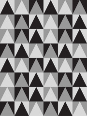 Decorative background with triangles