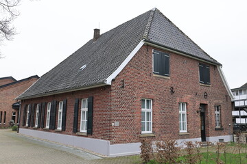 Blick in die Altstadt von Hamminkeln in Nordrhein-Westfalen	