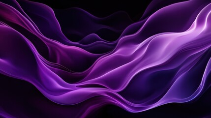 Fototapeta premium Abstract Purple Waves
