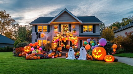 Halloween House Decorations