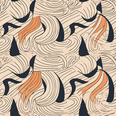 Abstract of Seamless Patterns Background