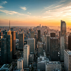 Fototapeta premium city skyline