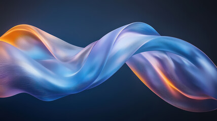 Fototapeta premium Close-up of bioluminescent synthetic material used in sustainable architectural design