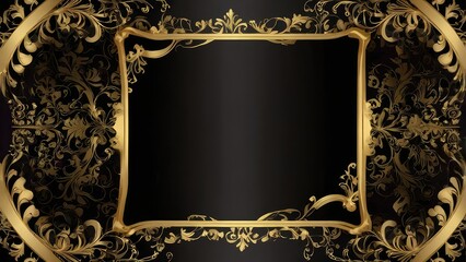 modern invitation card with geometric patterns