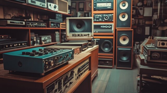 Vintage Audio Equipment Collection