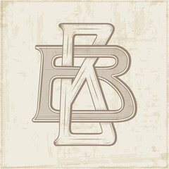 BB, logo BB, Letter BB , vector, logo, Wedding Monogram Initials, Wedding Logo,Wedding Monogram, Logo Design , Monogram Vintage