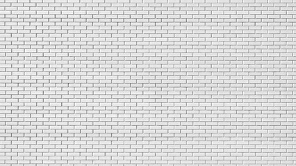 A white brick wall with no design or pattern background, wall is plain and simple. bricks are uniform in size and shape. wall appears to be made of cement or stone
