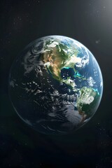 View of Planet Earth Revealing Thailand s Tropical Landscape