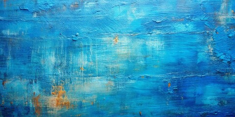 Obraz premium Background with blue oil paint