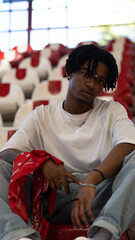 Urban Street Style Portrait Series of a Young Man