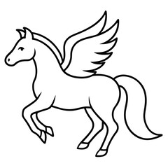 horse silhouette illustration