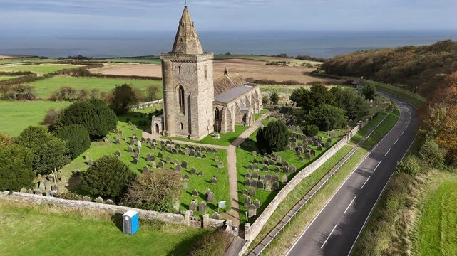 St Oswald's Church, Lythe North Yorkshire 
