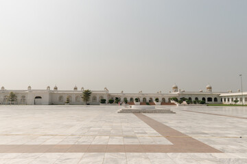 Fototapeta premium Kartarpur Sahib Gurudwara in Pakistan | Sacred Sikh Pilgrimage Site and Historical Landmark of Religious Unity