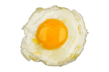 Fried eggs isolated transparent