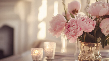 Cottage wedding decoration in the countryside, floral decor and event celebration, flowers, wedding aisle, wedding cake and tablescape, English country style idea