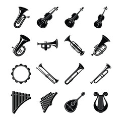 A vibrant vector bundle of musical instruments, perfect for mugs, books, and digital projects. Print-ready and fully editable for all your creative needs.