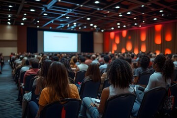 Audience at a conference