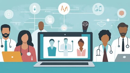 Medical Telemedicine Consultation and Online Healthcare Services