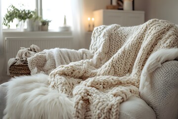 Hygge warm knitted sweater