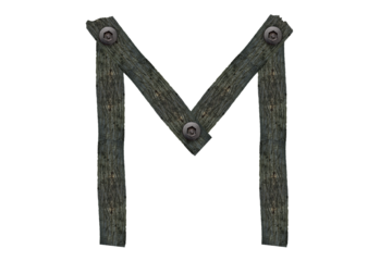 M Made Of Wood and screw on it, Wooden alphabets , m  PNG .wooden font letter , number one made of metal old wooden arrow sign, old alphabet