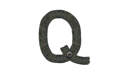 Q Made Of Wood and screw on it, Wooden alphabets , q PNG .wooden font letter , number one made of metal old wooden arrow sign, old alphabet