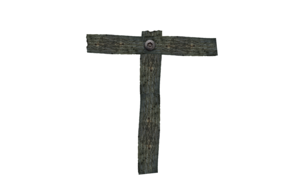 T Made Of Wood and screw on it, Wooden alphabets t PNG .wooden font letter , number one made of metal old wooden arrow sign, old alphabet