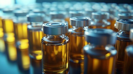 Medical vials. Pharmacy