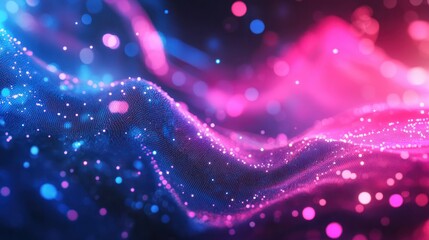 digital technology background network connection dots and lines futuristic background for presentation design 3d