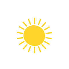 sun icon vector illustration