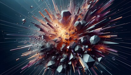 Abstract geometric background.