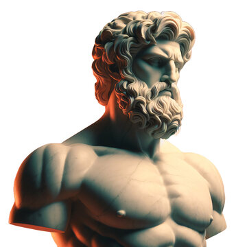 statue of the warrior.
