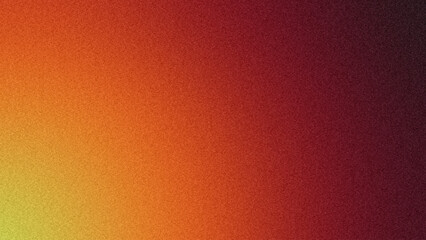 Abstract orange red background grainy texture.dark noise texture banner, header, cover, poster, backdrop, design.