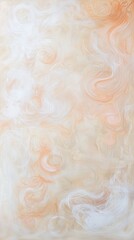 Fototapeta premium Delicate orange and white hues intertwine, forming an elegant marbled pattern, perfect for adding a touch of sophistication to any project