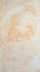 Obraz premium White and yellow acrylic paint is blending together creating a dreamy abstract background with space for text or other design elements
