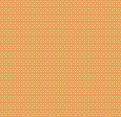 an orange and white background with small squares