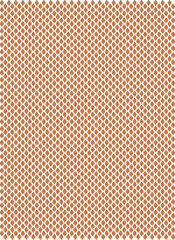 an orange and white geometric pattern