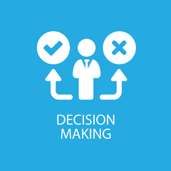 Obraz premium Decision Making icon