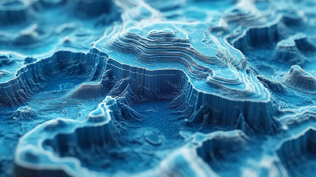 GIS geodata mapping concept illustrates advanced spatial analysis. This image showcases interconnected layers, revealing the depth of geographic data interpretation and visualization