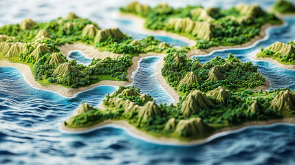 GIS geodata mapping concept illustrates advanced spatial analysis. This image showcases interconnected layers, revealing the depth of geographic data interpretation and visualization