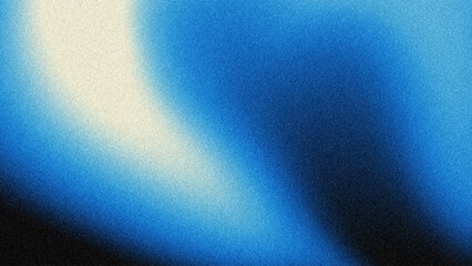 Abstract background grainy texture. Wallpaper. Blue gradient mix horizontal background.