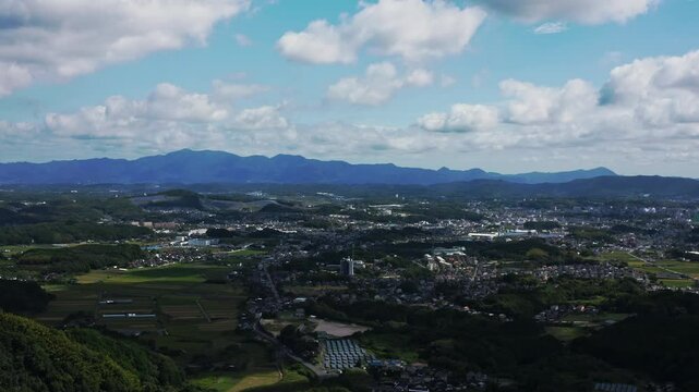 飯塚市の全景02 伊岐須・大日寺・伊川・川津 方面