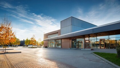 Obraz premium building in the city