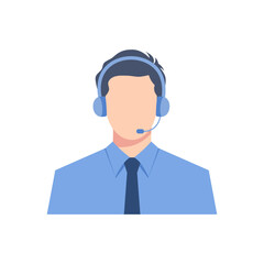 male customer support portrait