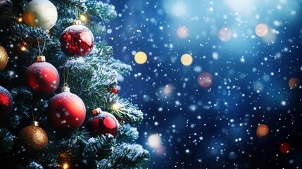 decoration ornament on Christmas tree.