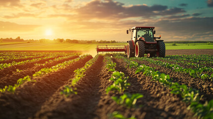 An exhibition showcasing innovations in agricultural technology and sustainability.