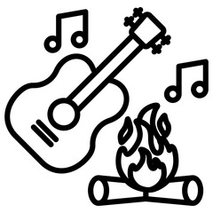 Singing Icon